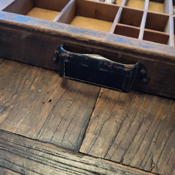 Image 1 of Alter Schreibmaschinenkasten, Briefschublade 82,5 x 36 cm