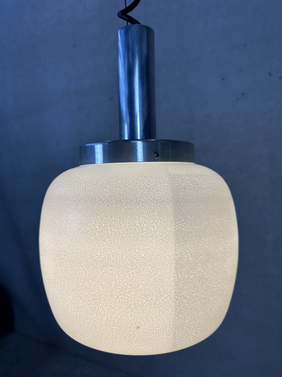 Image 1 of Lampada a sospensione vintage in vetro - nota anche come (DDR)