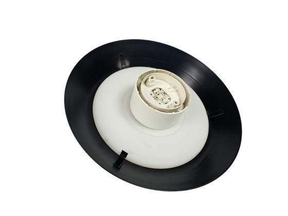Image 1 of Memphis Milano style - 'Cone' - ceiling light - glass - metal - 80s