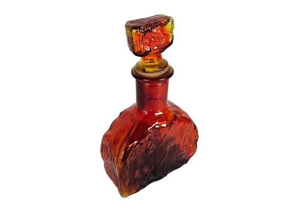 Image 1 of Empoli Glas - Karaffe - Hergestellt in Italien - Rinde 1960-1969