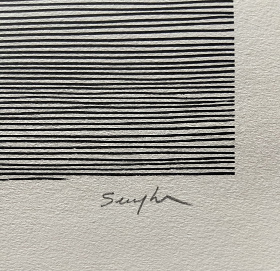 Image 1 of Sérigraphie originale - Michel Seuphor (Paris)