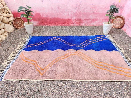 Traditioneel handgemaakt vloerkleed van puur wol, afmeting 2/3 meter – Aime Té, Vloerkleden en tapijten, Wool (photo 5 of 8)