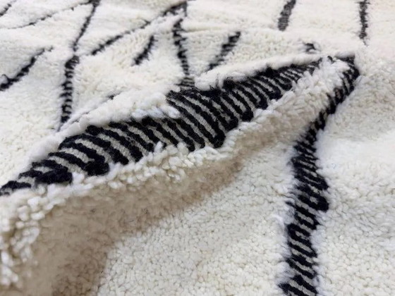 Tappeto berbero bianco decorato 270cm x 150cm – Tappeti, Wool (photo 2 of 8)