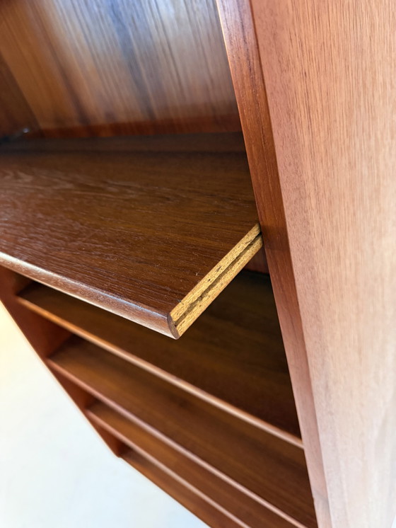 Image 1 of Vintage Deense teakhouten boekenkast ‘60