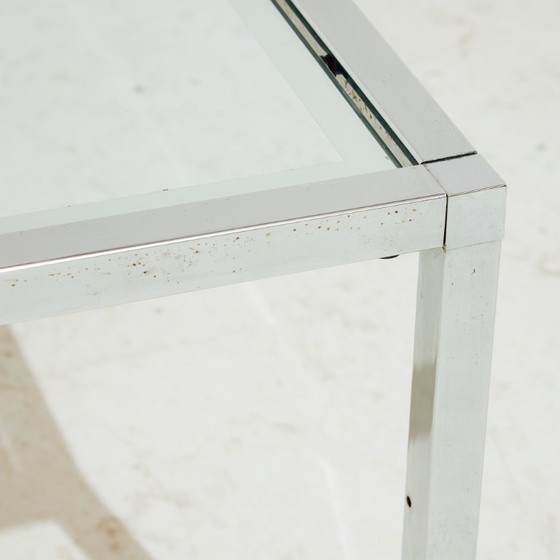 Image 1 of MK9545 Chrome and glass coffee table