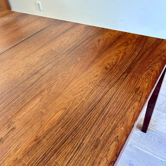 Image 1 of Vintage Topform teak extendable table