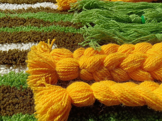 Image 1 of Arazzo psichedelico vintage anni '70 smyrna