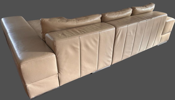 Image 1 of Chaise en cuir de veau intacte