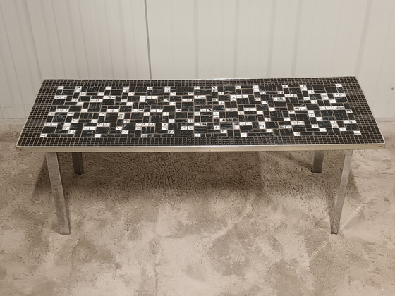 Image 1 of Tavolino da caffè vintage con mosaici