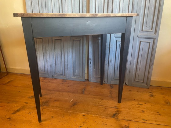 Small table French side table with drawer – Wood (photo 8 of 10)