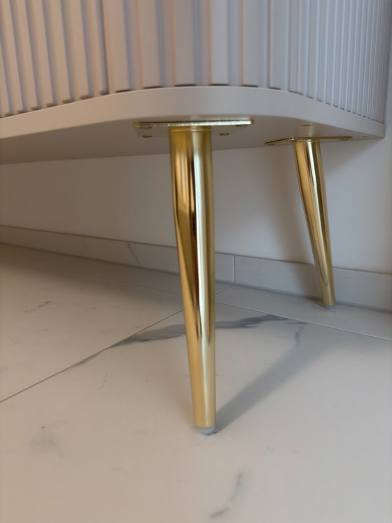 Selsey Sideboard Ovarlo In Taupe – Mdf, Metal (photo 3 of 5)