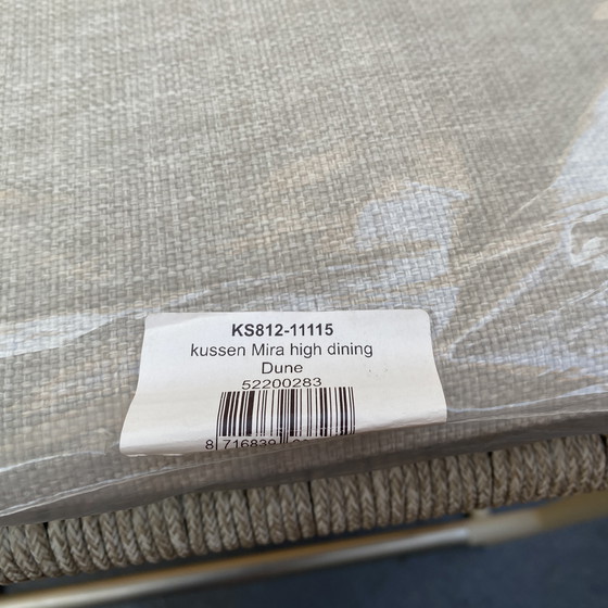 Image 1 of Borek Limone garden table - Ø90 with MIRA garden chair (set of 3)