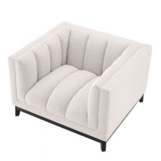 Image 1 of EICHHOLTZ Sessel Ditmar - Bouclé-Creme