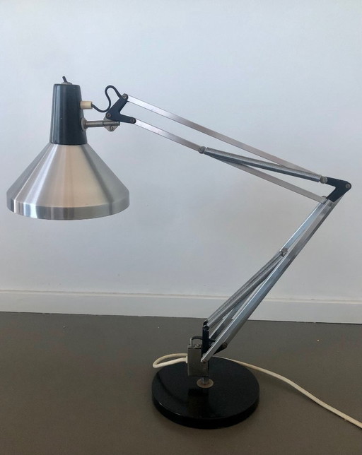 Hala scharnierlamp chroom