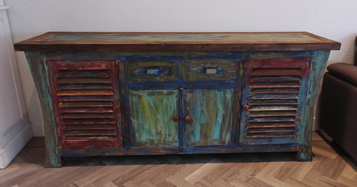*Nieuw* handgemaakt kast, Tv-meubel, televisie meubel