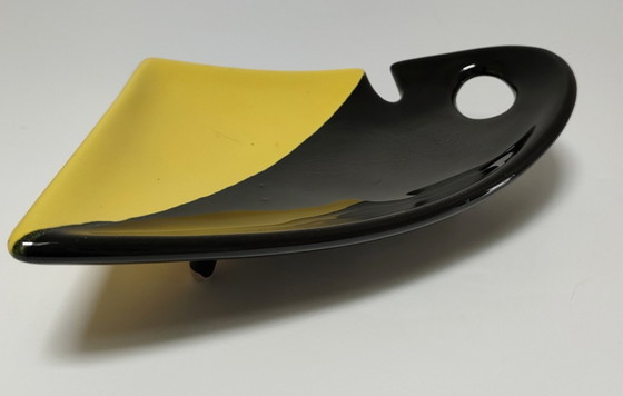 Image 1 of Vassoio portaoggetti antropomorfo in ceramica degli anni '50