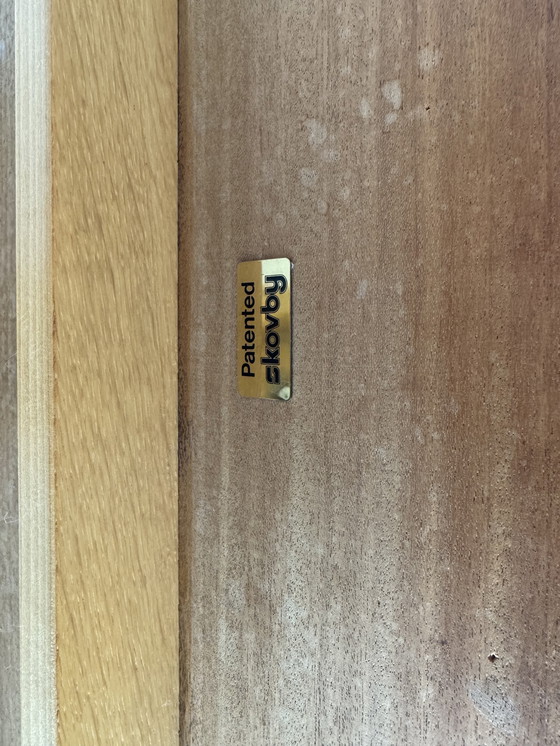 Image 1 of Tavolo da pranzo rotondo estensibile Skovby Denmark