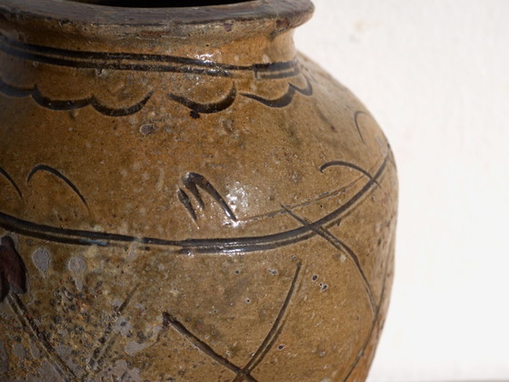 Vaso antico cinese in gres smaltato – Cina, circa 1890 – Vasi, Rustic (photo 32 of 40)