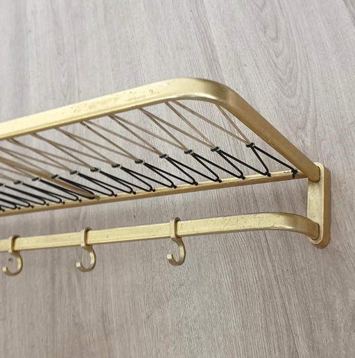 Large Fifties String Coat Rack