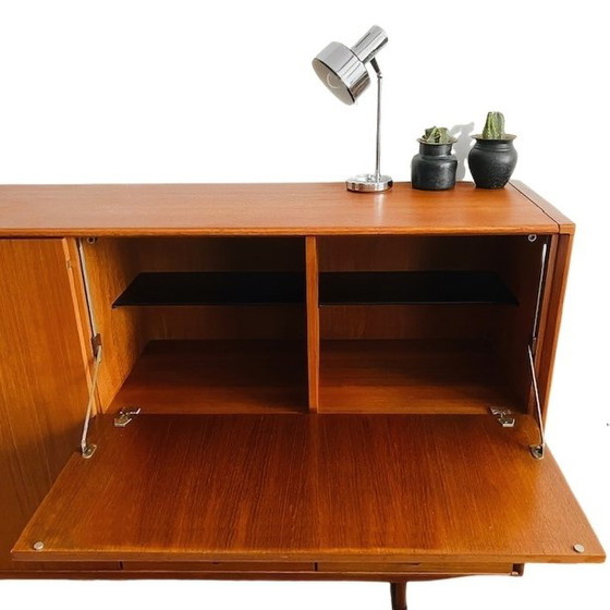 Image 1 of Mid-century Topform Danish design highboard cabinet vintage sideboard 1960's