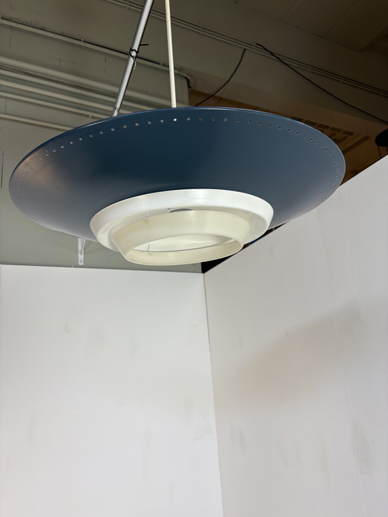 Image 1 of Grote Vintage Louis Kalf Philips Plafondlamp