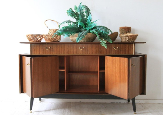 Buffet bas en teck E. Gomme pour G-Plan, années 1950 (photo 4 of 4)