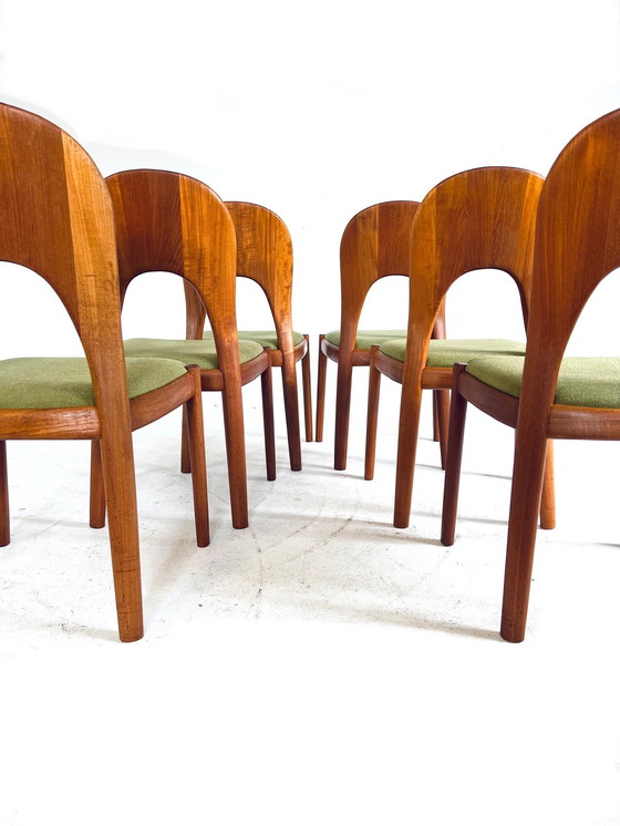 Image 1 of 6x 'Morten chair', Koefoeds Hornslet '70