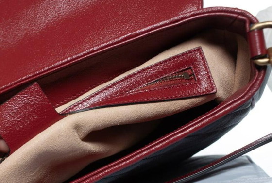Image 1 of Borsa a mano Gucci Marmont nera