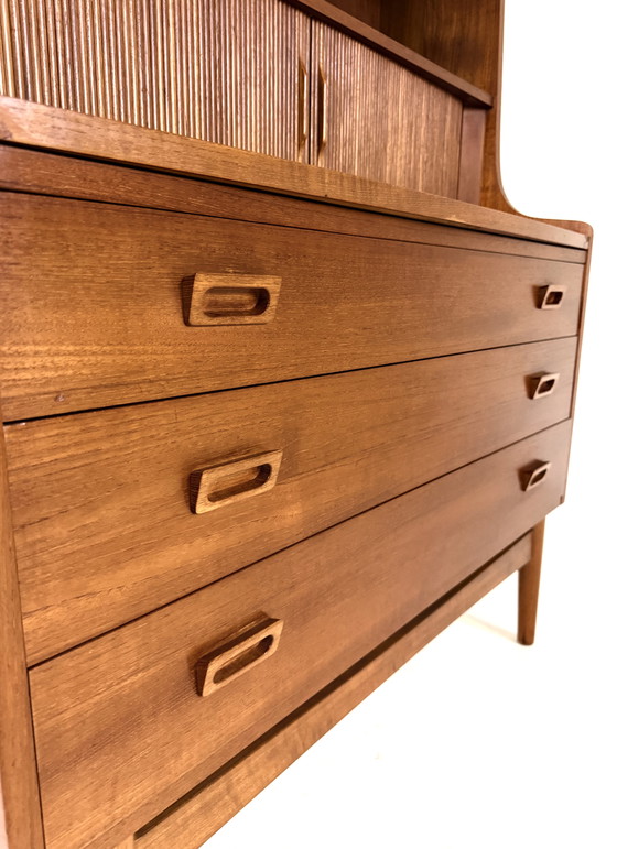 Image 1 of Segretaria vintage in teak, Johannes Sorth '60