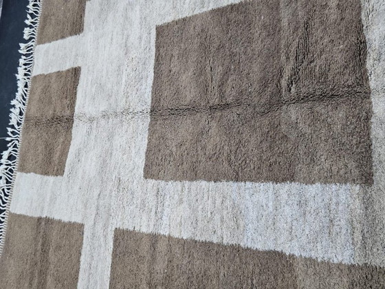 Image 1 of Tapis marocain en laine naturelle 300cmx200cm