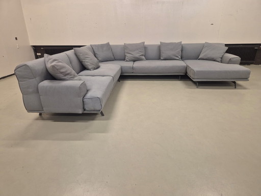 Movani - Atos Gatsby - Canapé d'angle - Configuration en U - Gris - Soldes