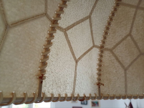 Image 1 of Vintage Mid-Century Table Lamp, Brass and Leather, 1960s/70s, Idell Kaiser Leuchten