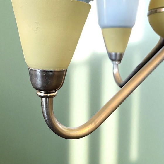 Image 1 of Mid Century Modern 3-light chandelier 