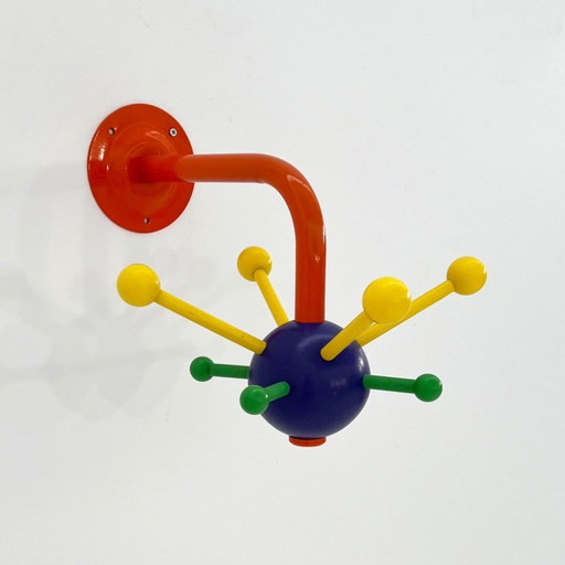 Perchero MINA multicolor de IKEA, década de 1990.