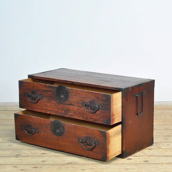 Commode japonaise Tansu, vers 1870 – Iron, Wood (photo 5 of 14)