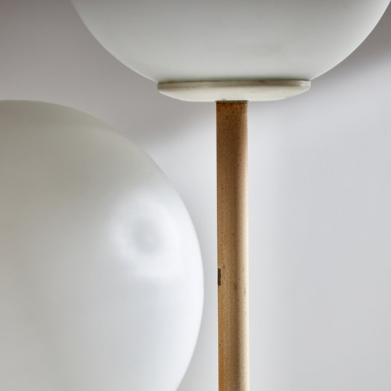 Image 1 of MK10053 Metal and glass floor lamp
