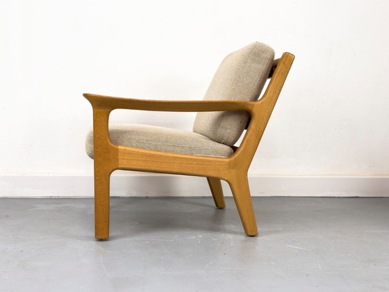 Danish Oak Lounge Chair and Ottoman by Juul Kristensen – Armchairs, Wood (photo 12 of 24)