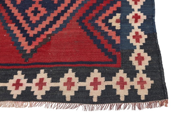 Kelim Modern Caucus Kilim - Art Arménien Vintage – Tapis, Wool (photo 5 of 5)