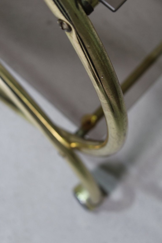 Image 1 of Vintage bar cart, serving trolley from the 1970s
