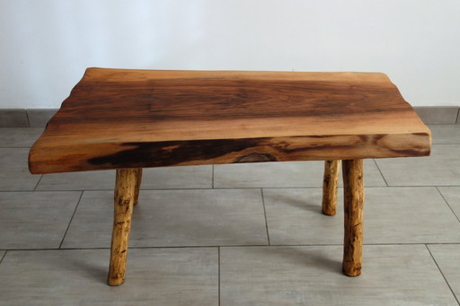 Antique Brutalist coffee table