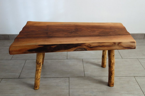 Image 1 of Antique Brutalist coffee table