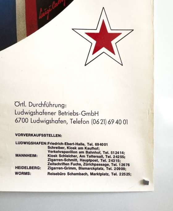 Image 1 of 🏀 Harlem Globetrotters – 1978 – Poster originale A1 | 84,1 × 59,4 cm | Germania Ovest