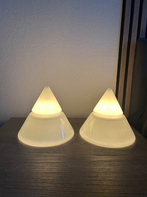 Image 1 of 2x Raak Kilimanjaro Table Lamp - Vintage