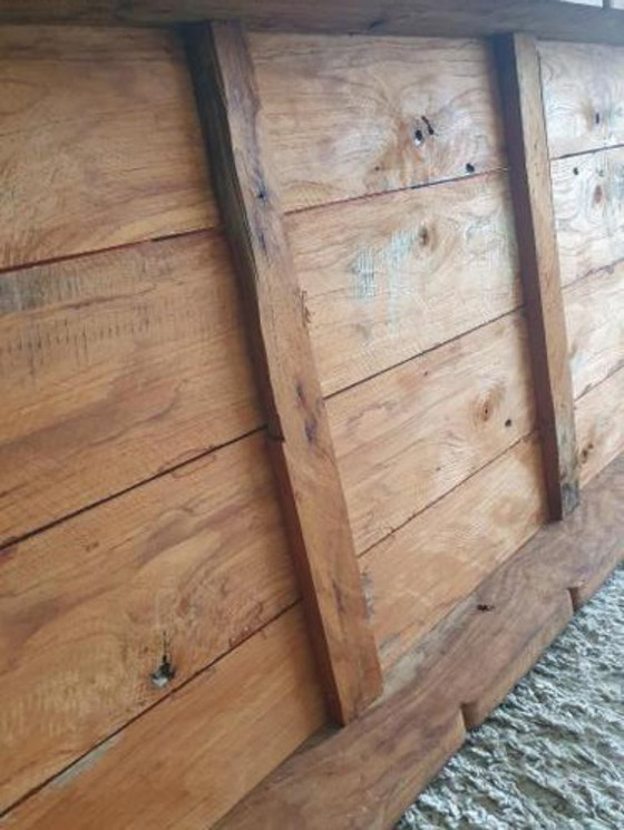 Image 1 of Large Oak Coffee Table