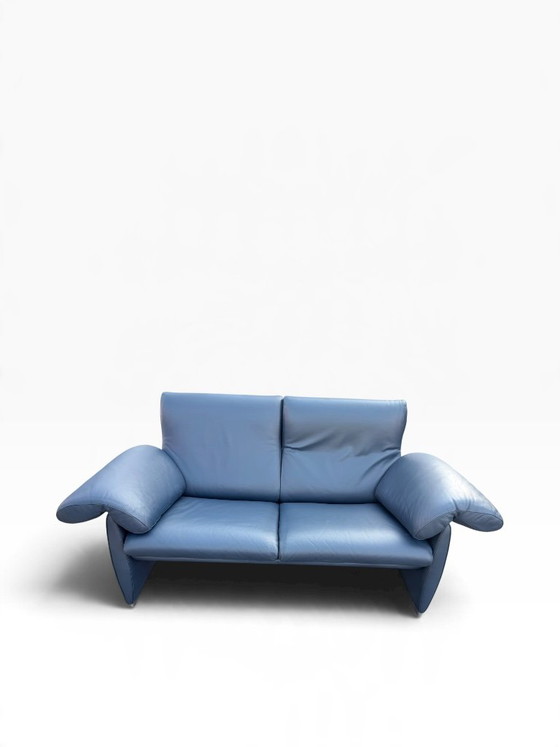 de Sede DS-10/23, Banken, Leer, Blauw (foto 2 van 6)