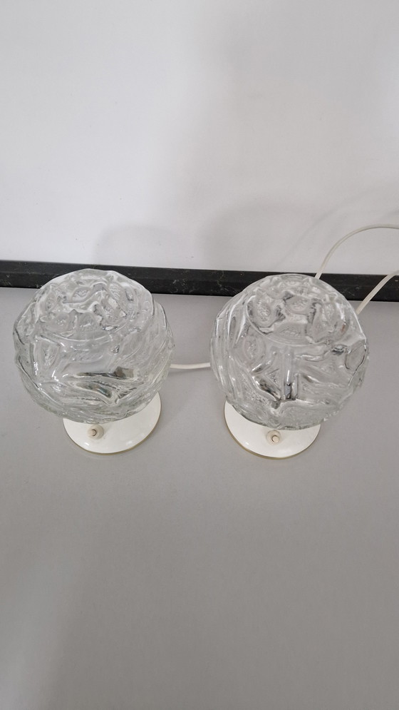 Image 1 of 2 vintage bedside lamps or table lamps