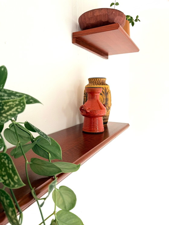 Image 1 of Set of 2 vintage wall shelves '80