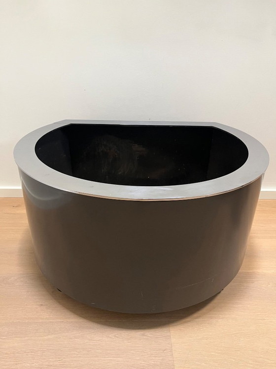 1970s design planter - Luigi Caccia – Azucena, Plant pot, Aluminium (photo 4 of 5)