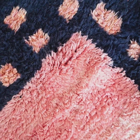 Image 1 of Tapis en laine naturelle tissé main artisanale authentique 2/3 m