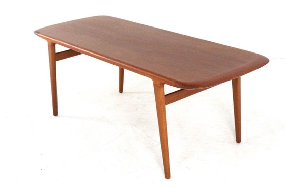 Image 1 of Vintage Deense teak salontafel 'Fugslev'